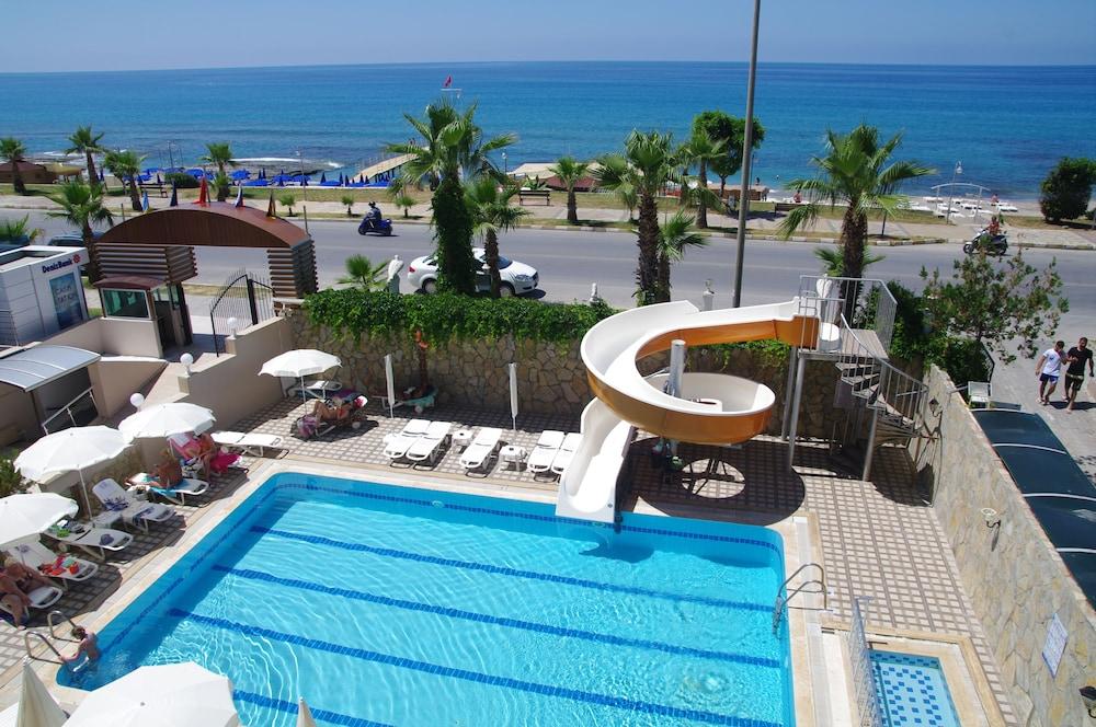 Club Bayar Beach Hotel Алания Экстерьер фото