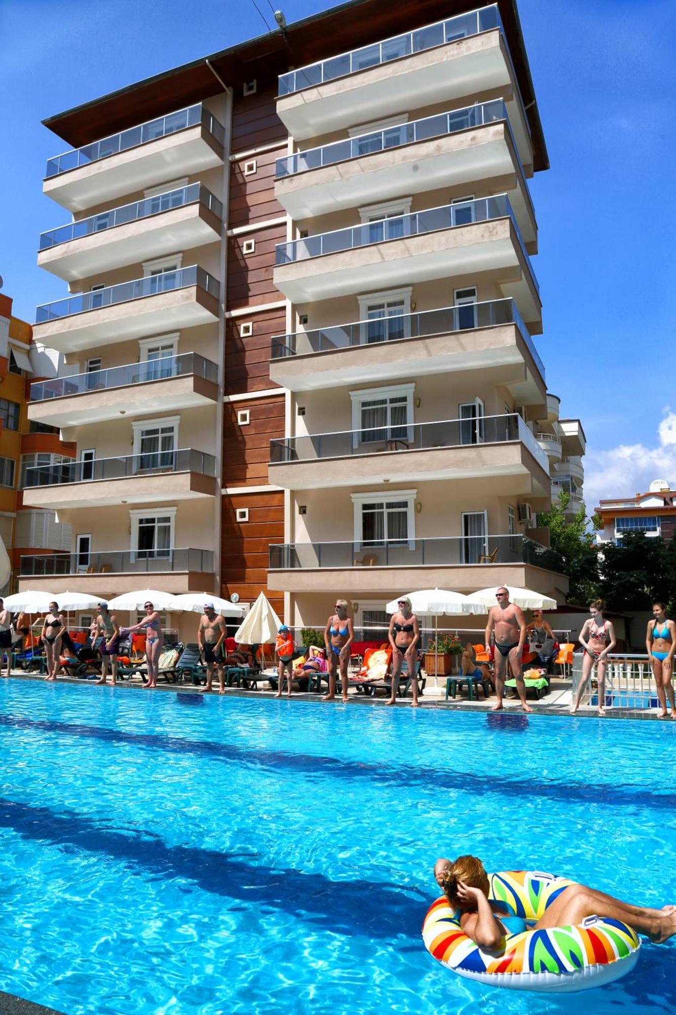 Club Bayar Beach Hotel Алания Экстерьер фото